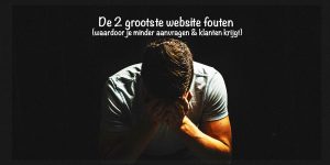 2 grootste website fouten Prowinst